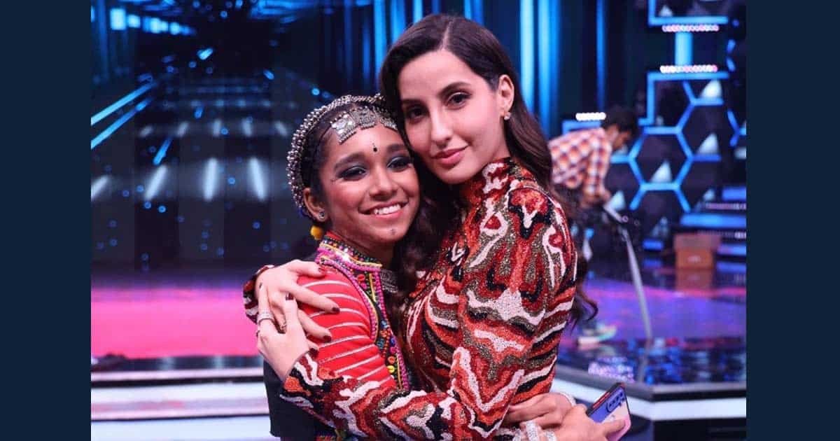 Nora Fatehi gets overwhelmed by a contestant