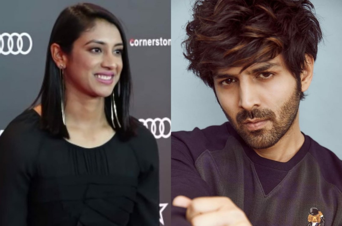 Kartik Aaryan Smriti Mandhana
