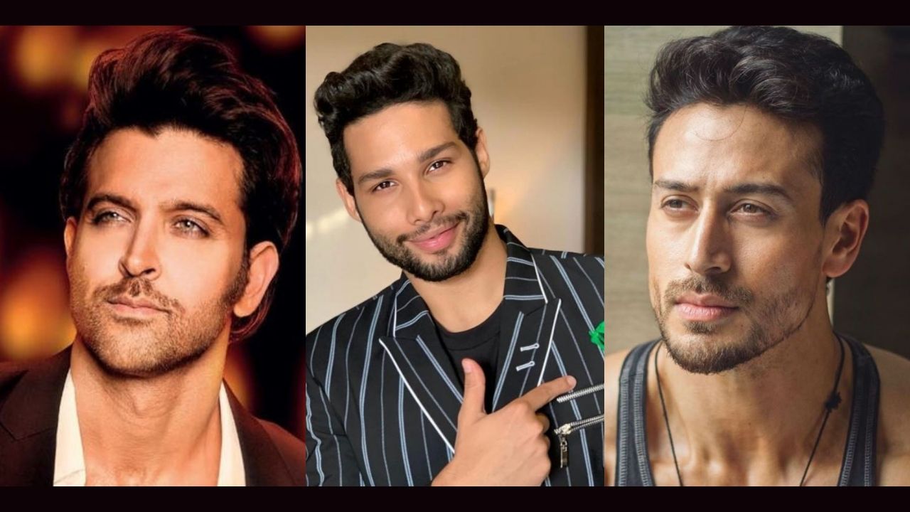 Bollywood actor Hrithik Roshan-Siddhant Chaturvedi-Tiger Shroff