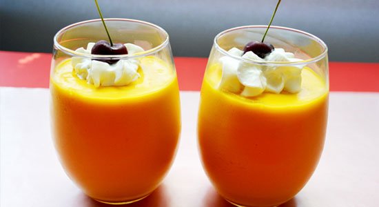 Dessert-Mango mousse