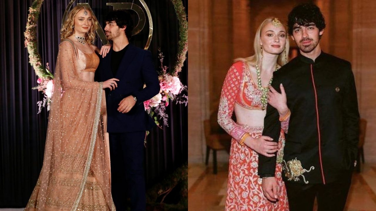 Sophie Turner in Indian attire