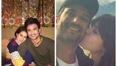 Rhea Chakraborty and Sara Ali Khan