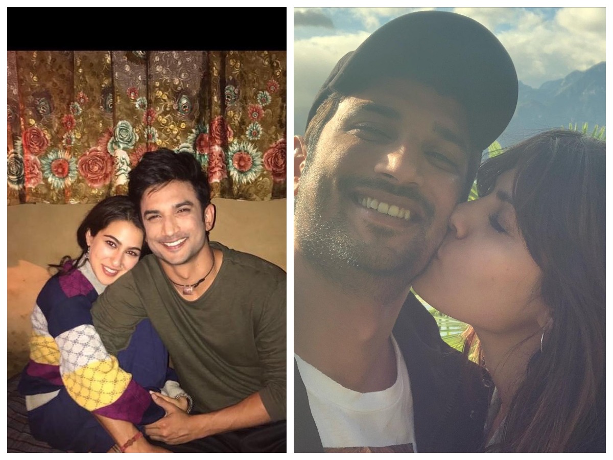 Rhea Chakraborty and Sara Ali Khan