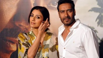 Tabu and Ajay Devgn
