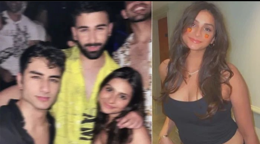 Ibrahim Ali Khan and Mahikaa Rampal party together in London