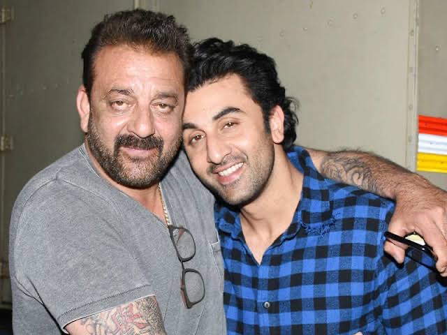 Sanjay Dutt and Ranbir Kapoor