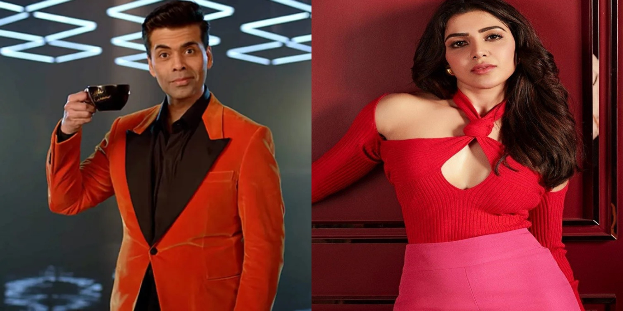 Karan Johar, Samantha Ruth Prabhu
