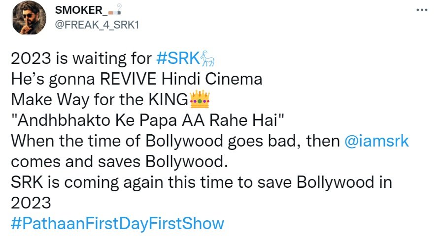 SRK tweets
