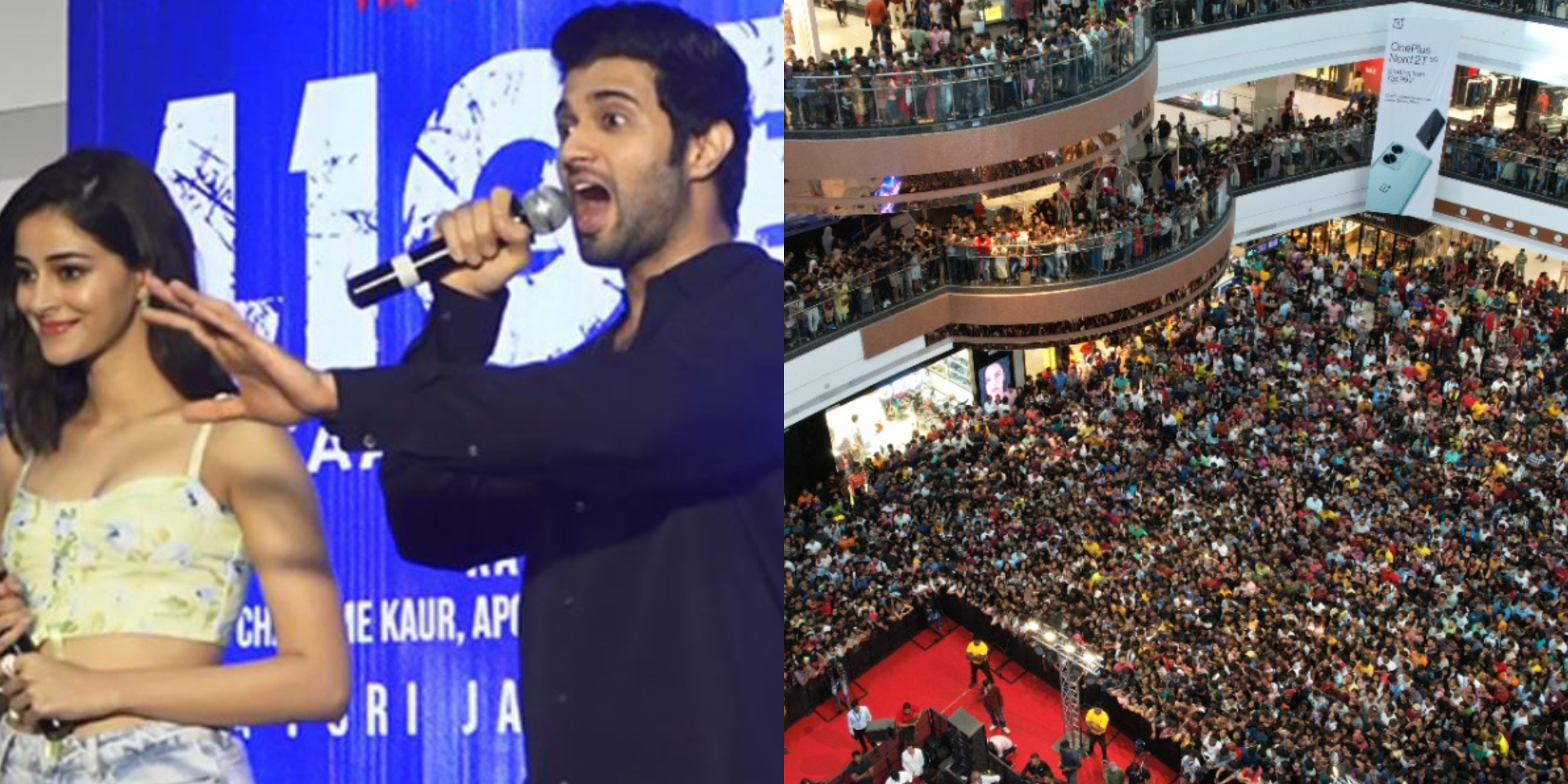 ananya-Vijay leave-Liger-promotions-midway