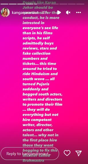 Brahmastra - Kangana Ranaut