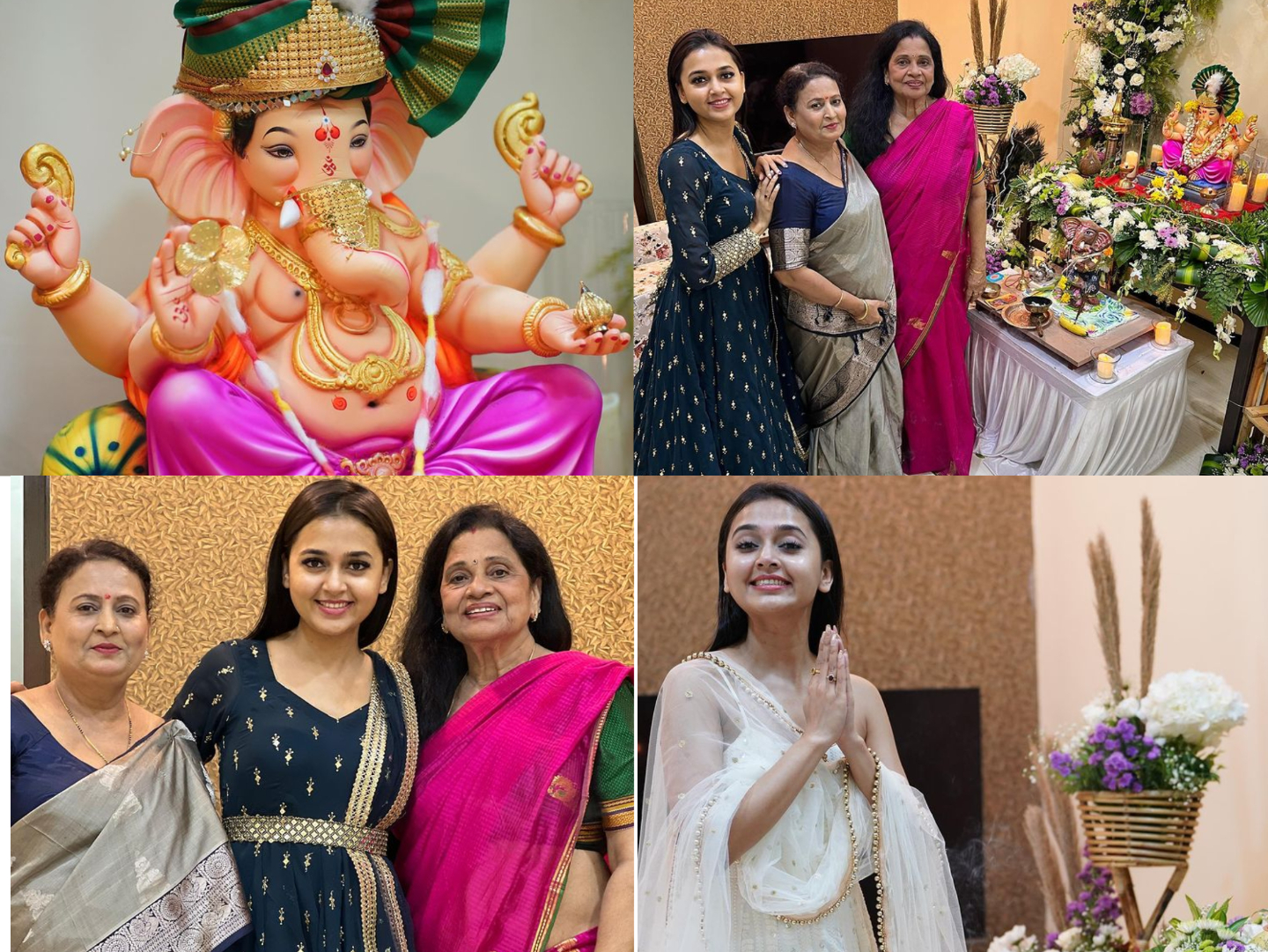 Tejasswi Prakash Ganesh Chaturthi