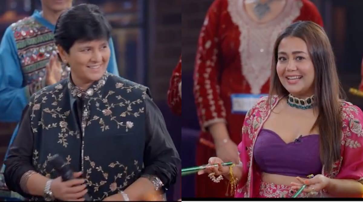 Falguni Pathak andd Neha Kakkar