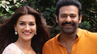 Kriti Sanon and Prabhas