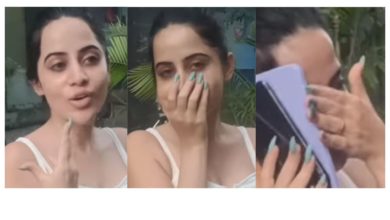 Uorfi Javed without makeup face