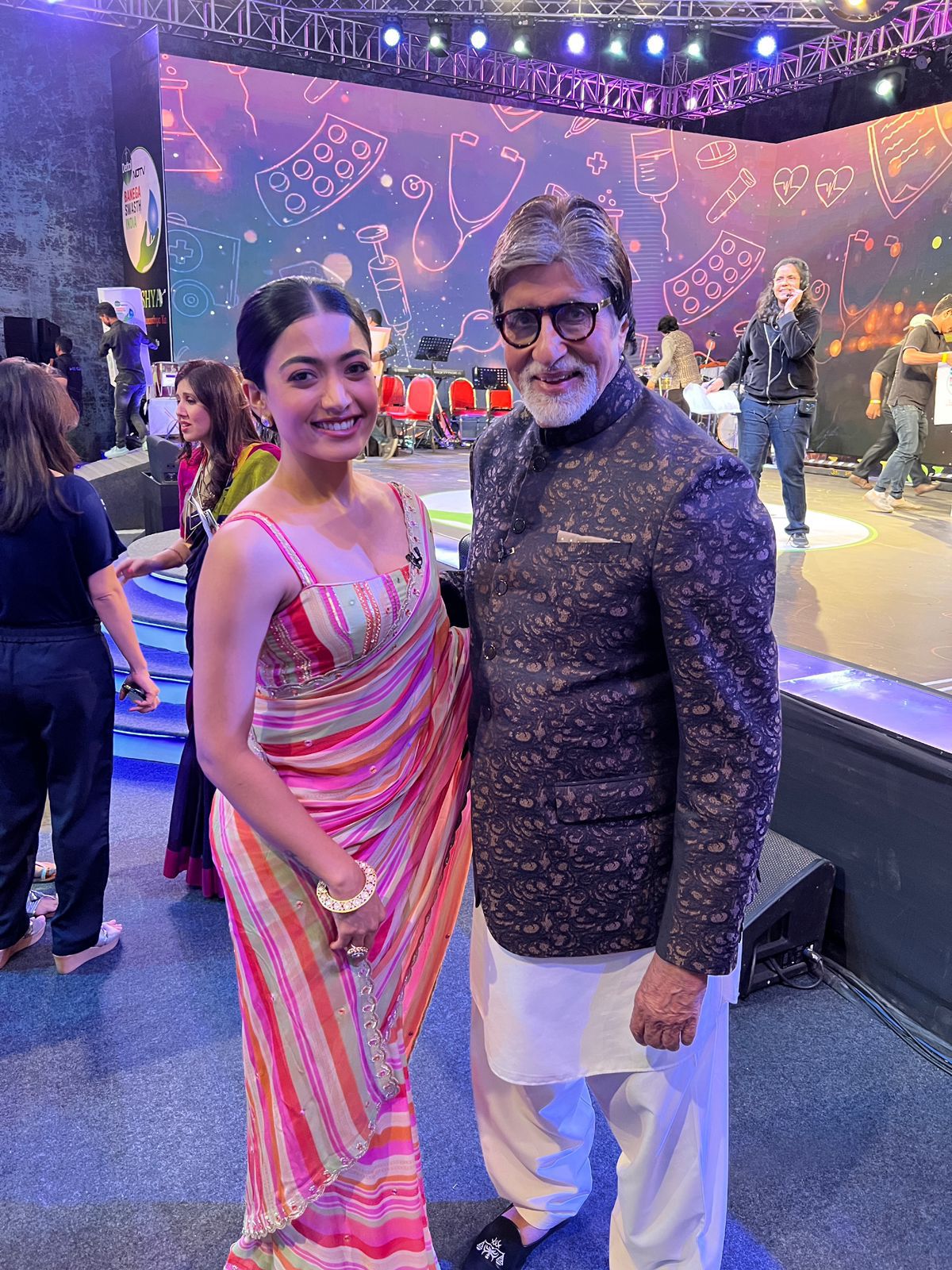 Amitabh Bachchan Rashmika Mandanna