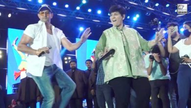 Hrithik roshan and Falguni Pathak