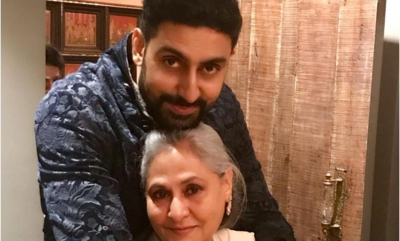 Jaya Bachchan Abhishek Bachchan
