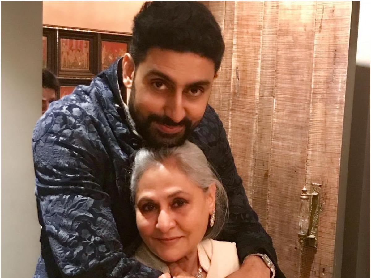 Jaya Bachchan Abhishek Bachchan