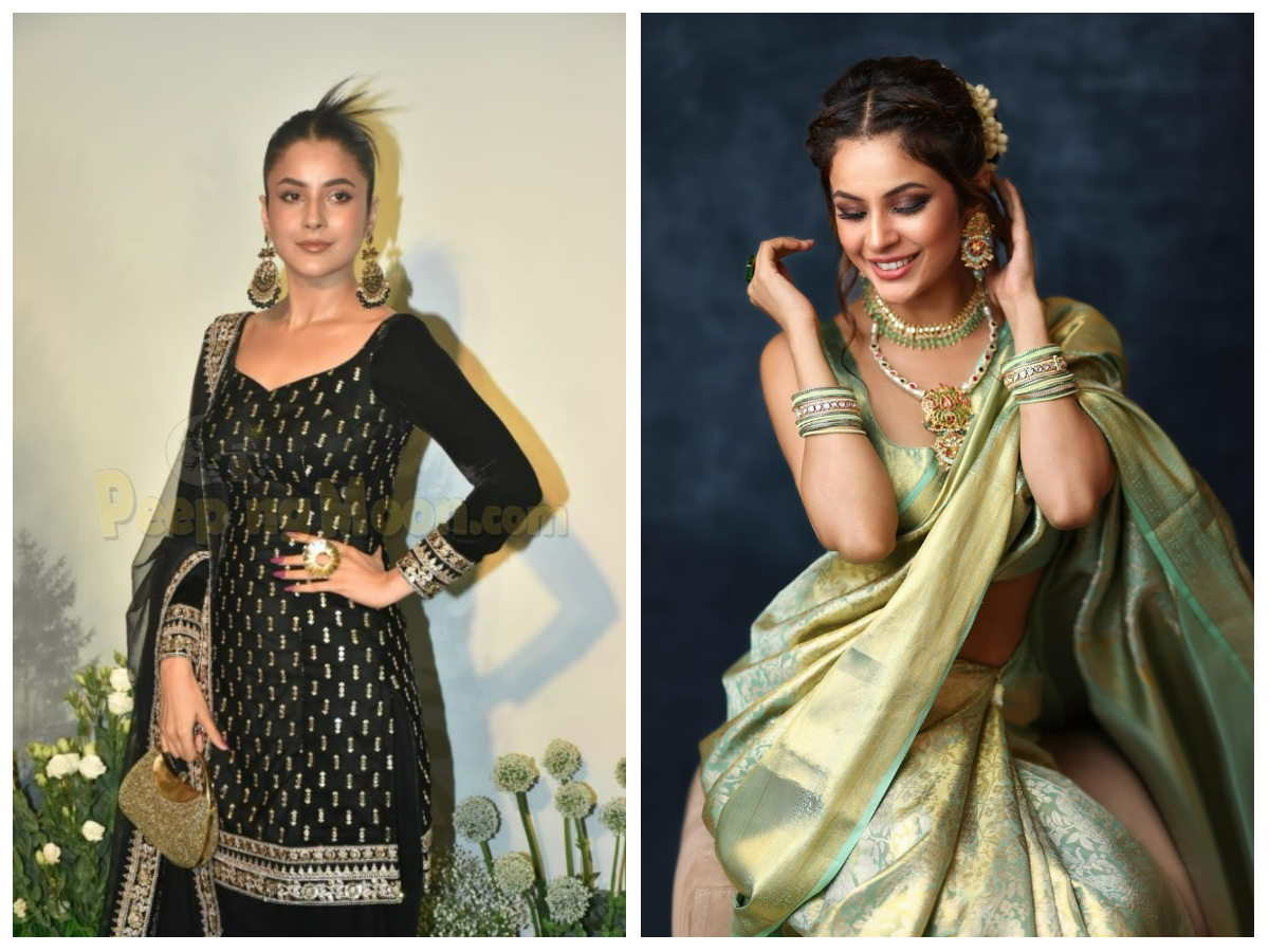 Shehnaaz Gill Diwali outfit