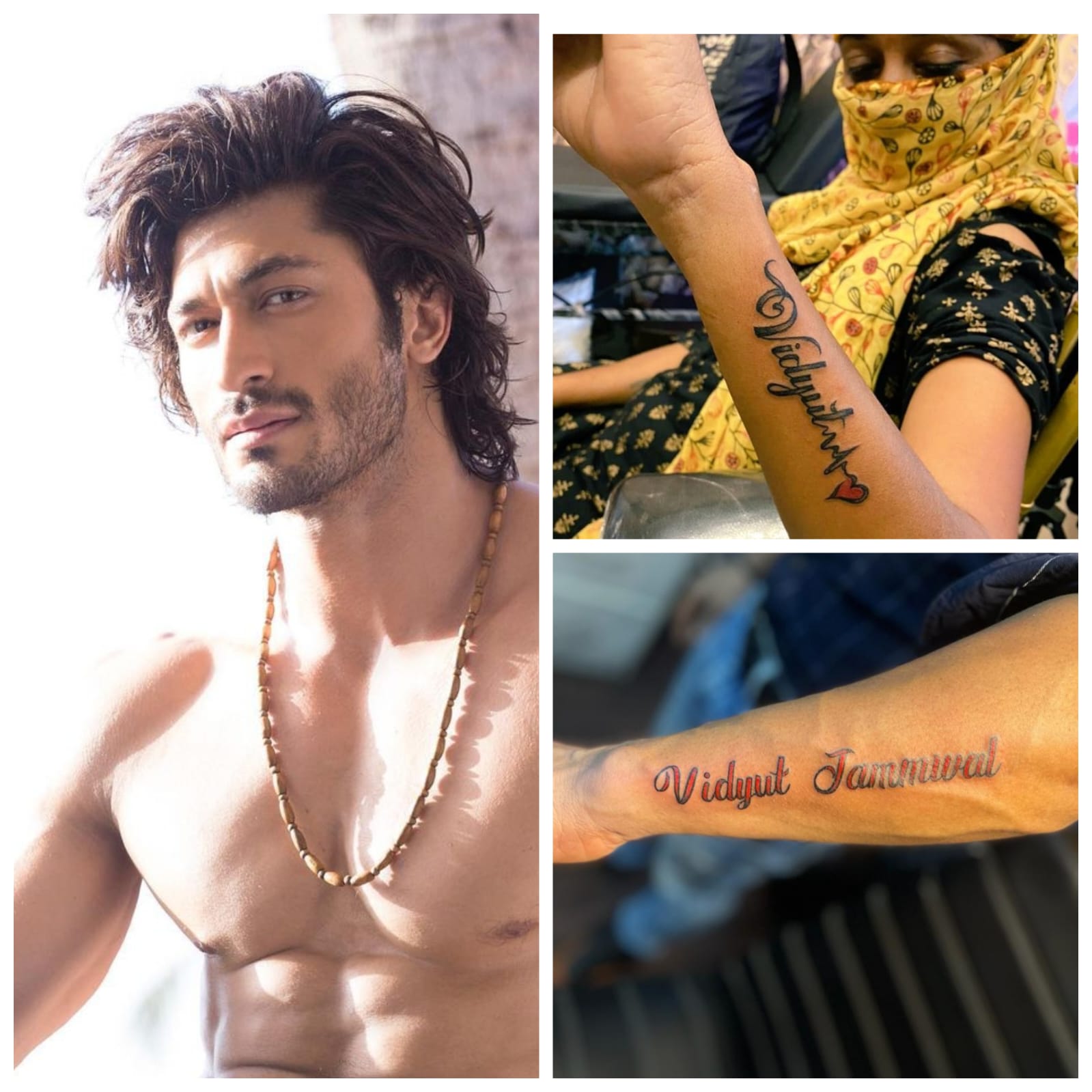 Jammwalions are in a different league, Vidyut Jammwal's fans get his name tattooed 5 Vidyut Jammwal