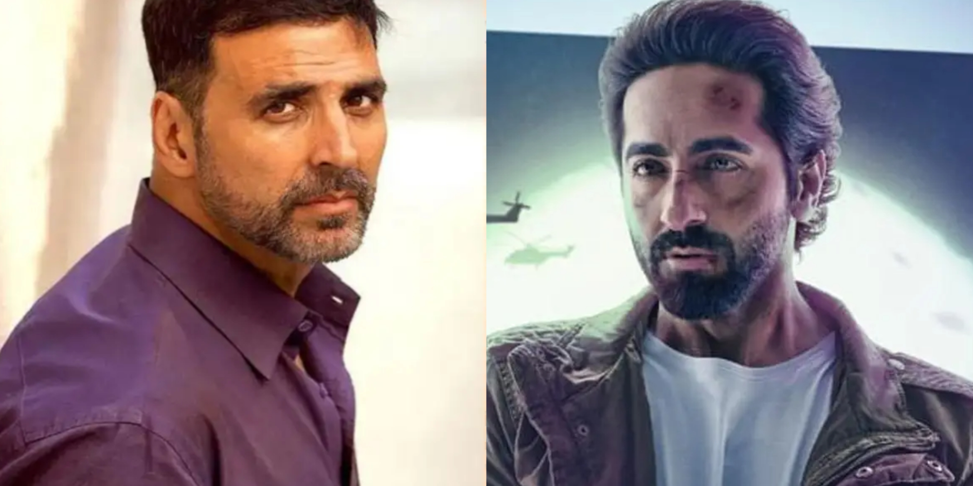 Akshay Kumar and Ayushmann Khurrana