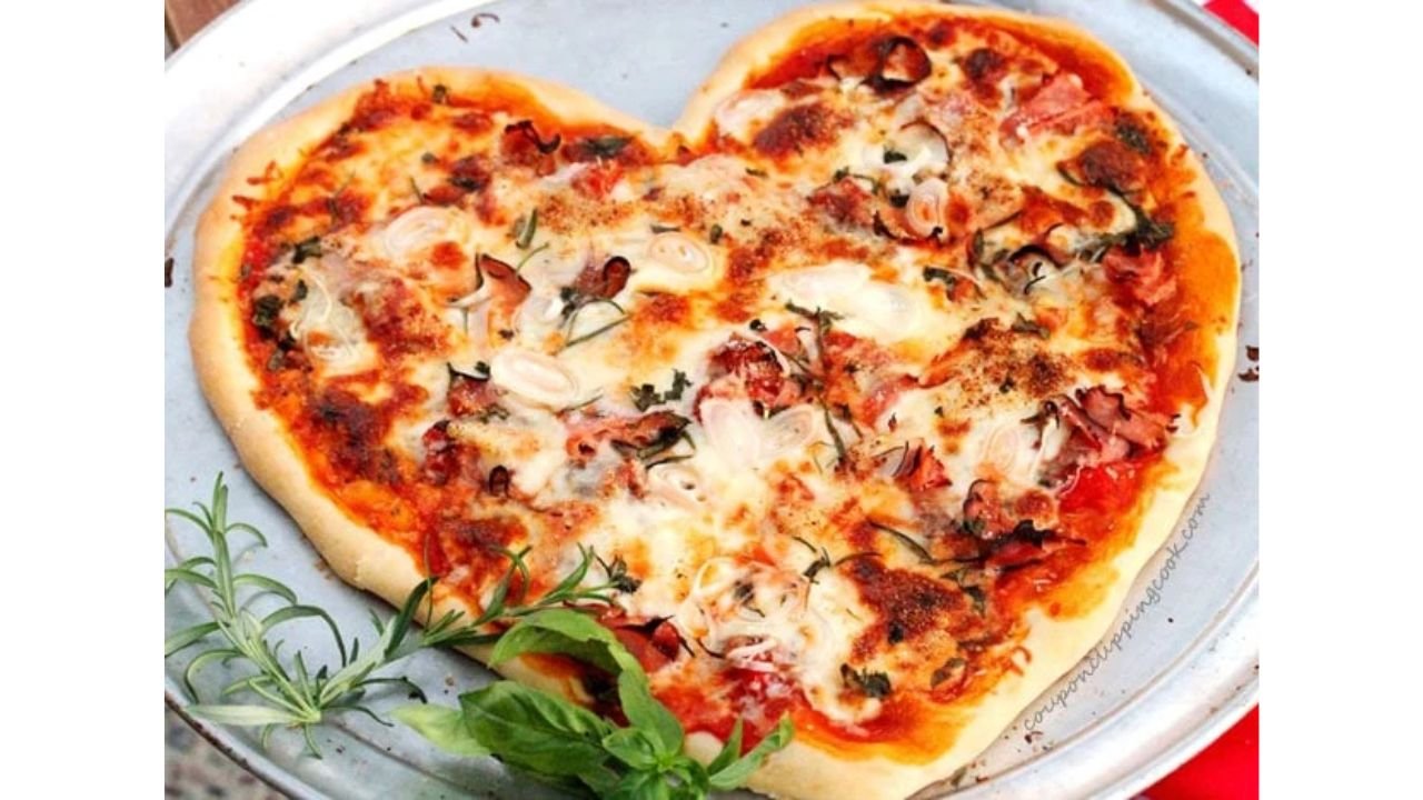 Heart Shaped Pizza