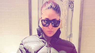 Kareena Kapoor teaches to pose and pout in all black