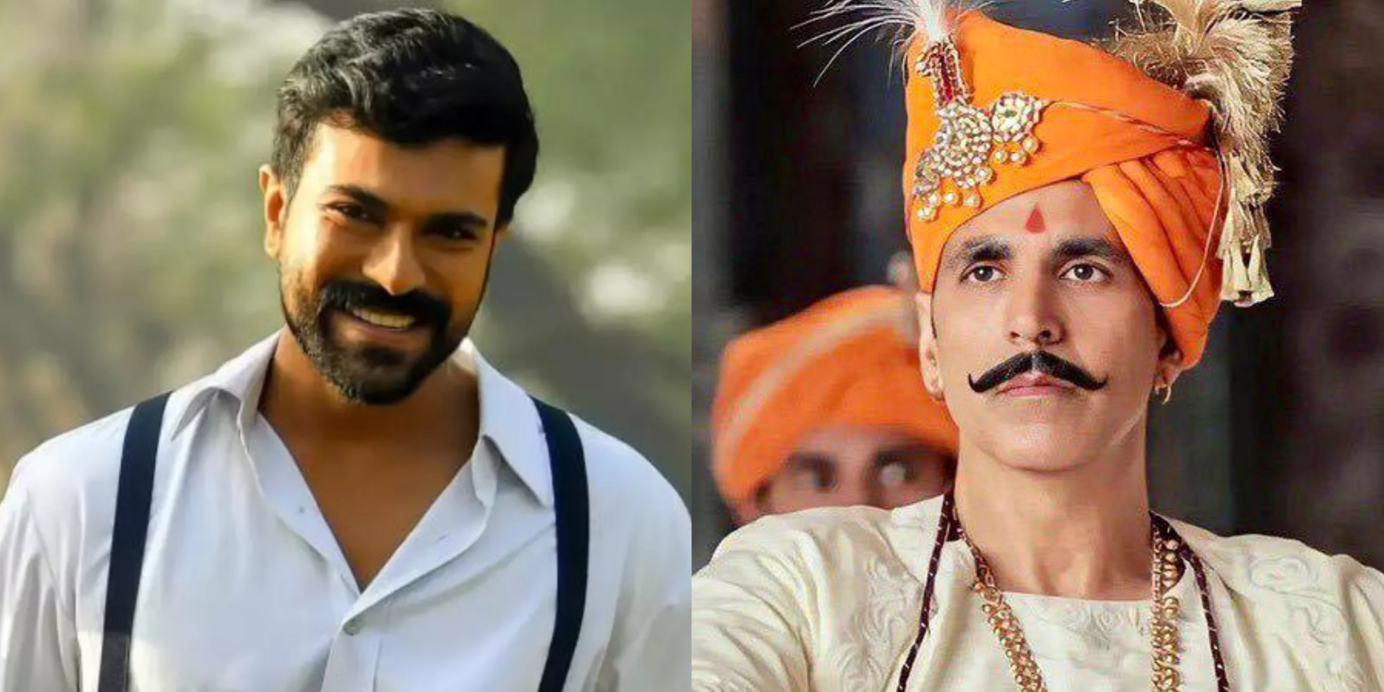 Ram Charan and Akshay Kumar