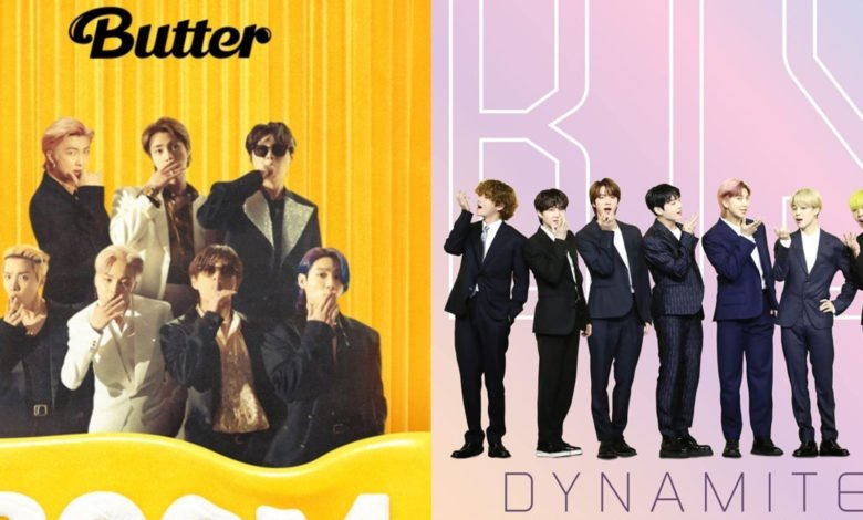 BTS Butter and Dynamite in Google year ender list 2022