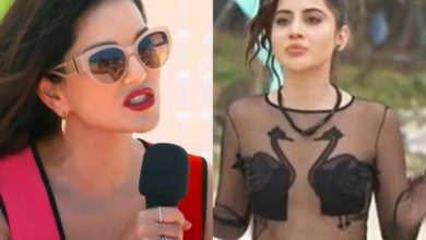 Uorfi Javed gets praised by Sunny Leone