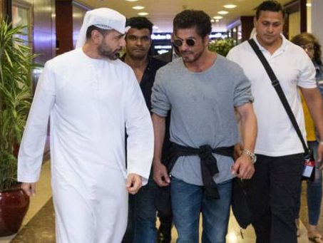 SRK in dubai