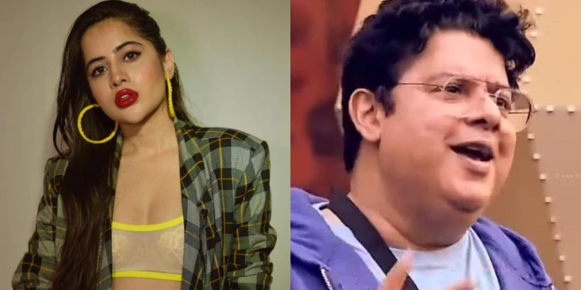 Bigg Boss 16 Uorfi Javed and Sajid Khan