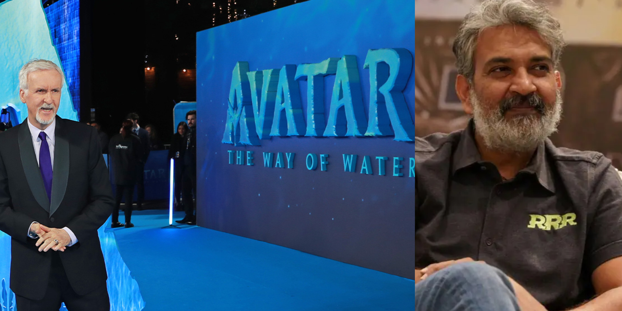 James Cameron and SS RajamouliI