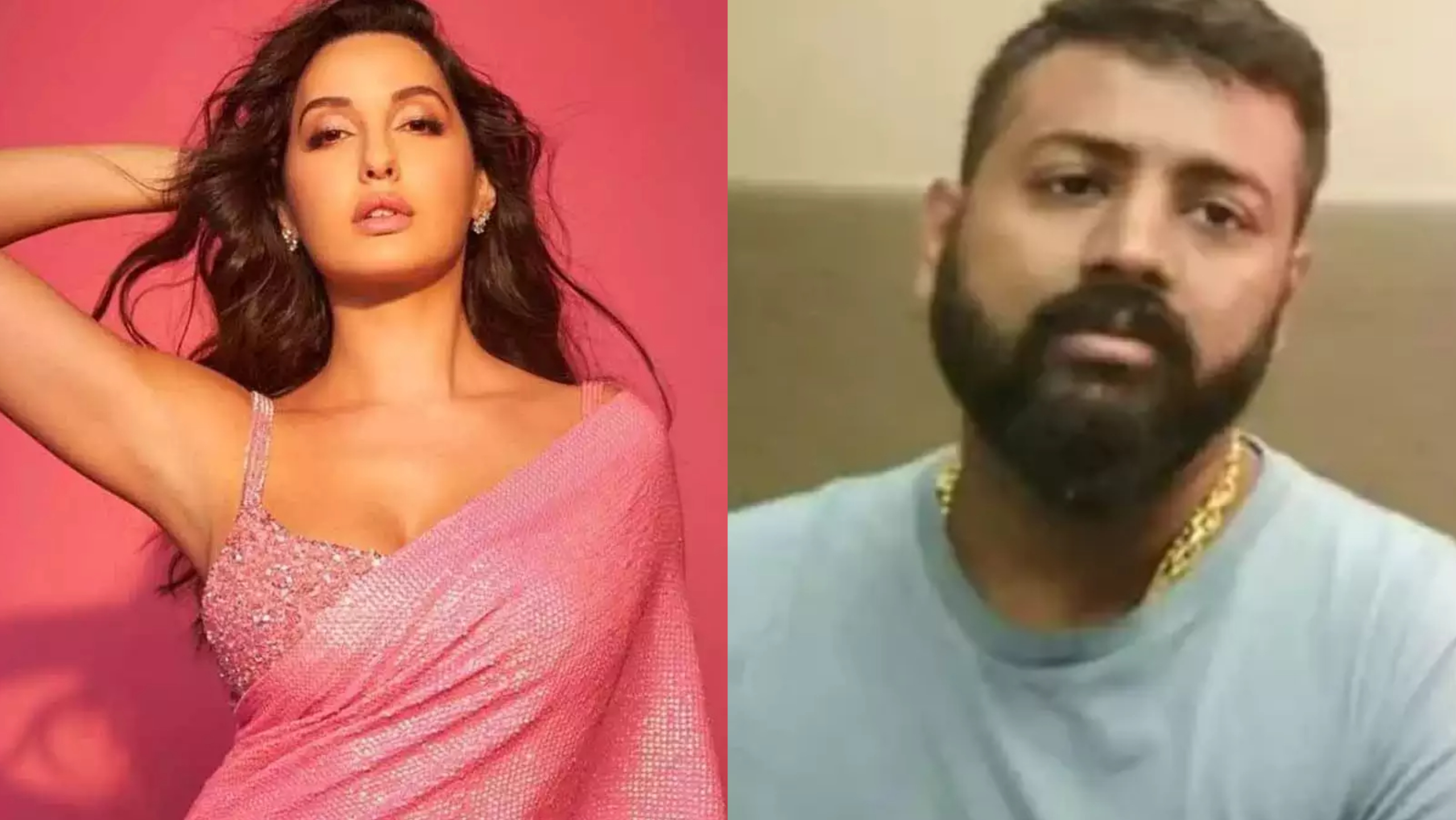 Nora Fatehi and Sukesh Chandrasekhar