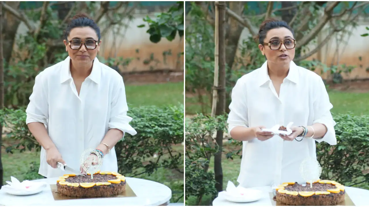 Rani Mukherji pre birthday celebration