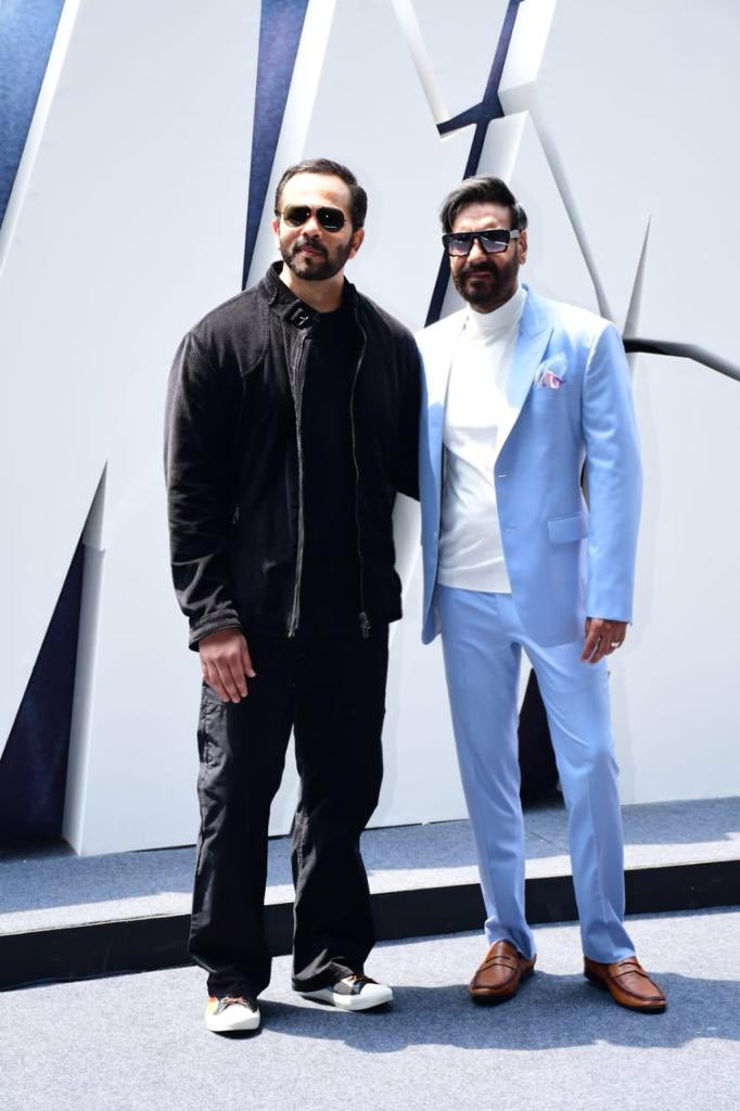 Ajay Devgn and Rohit Shetty in Singham Again