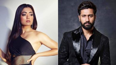 Vicky Kaushal and Rashmika