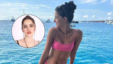 Ananya Panday in pink