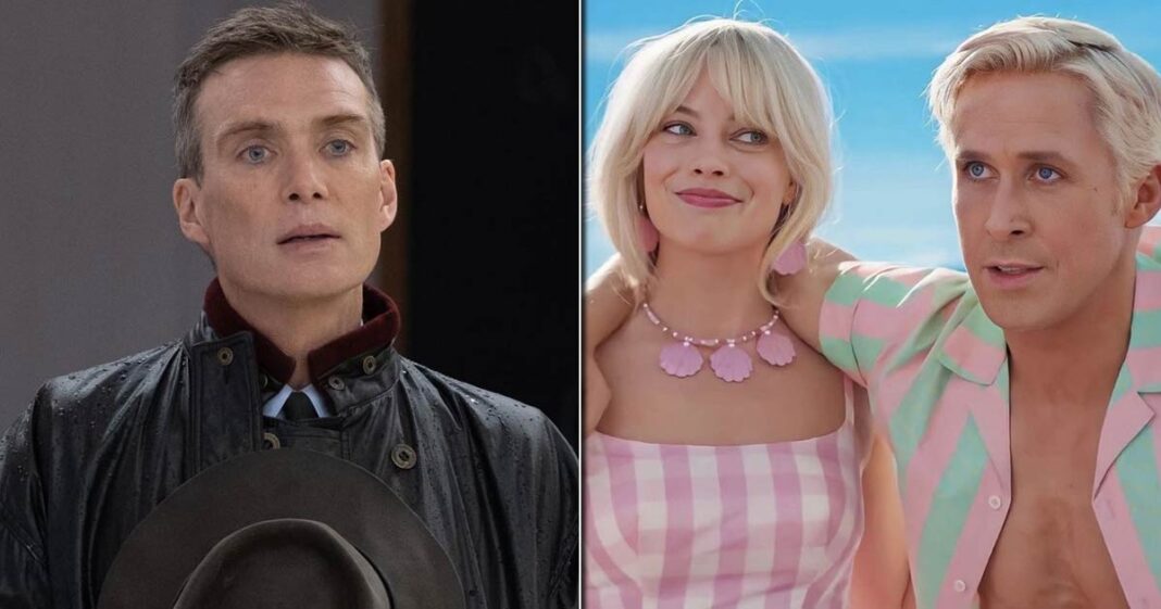 barbie vs oppenheimer box office