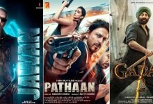 jawan vs pathaan gadar 2 box office