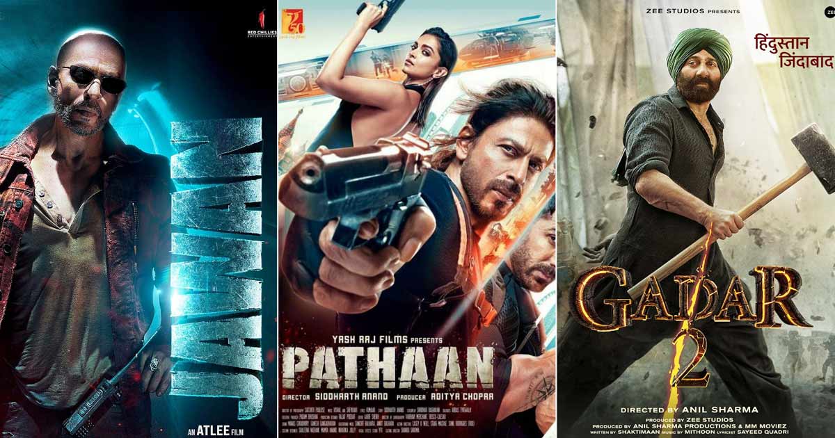 jawan vs pathaan gadar 2 box office