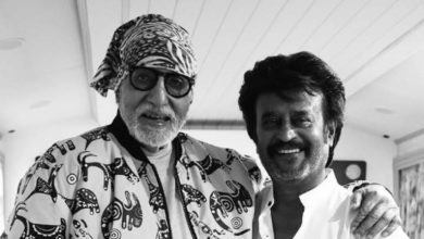 Amitabh Bachchan and Rajinikanth Reunite on Set After 33 Years; Share Picture from First Day of Shoot 8 Big B and Rajnikant