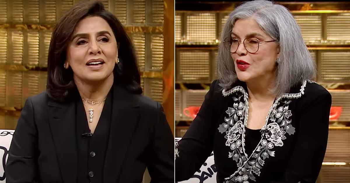 KWK zeenat aman and neetu kapoor review