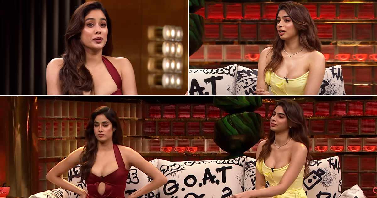 koffee with karan 8 ft janhvi kapoor khushi kapoor