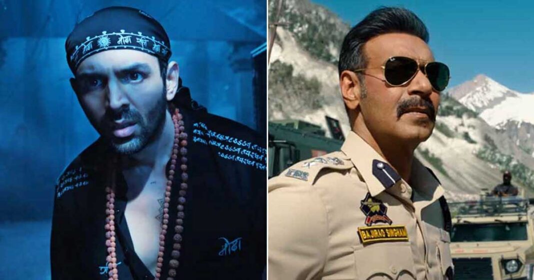 bhool bhulaiyaa 3 vs singham trailer