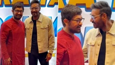Aamir Khan and Ajay Devgn Reunite at Event, Sparking Nostalgia with Their 'Ishq' Connection 5 Aamir and Ajay