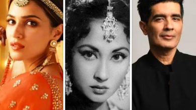 Kriti Sanon Meena Kumari Manish Malhotra