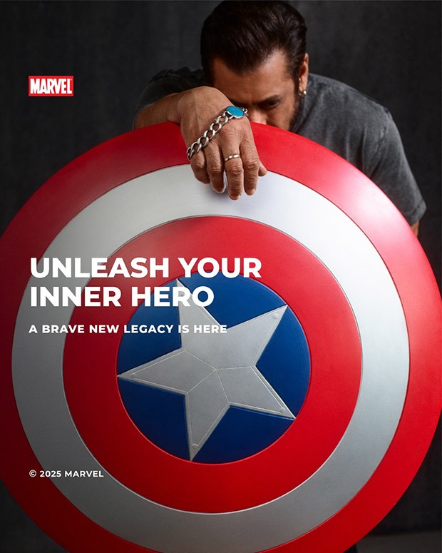 Salman Khan Marvel Themed