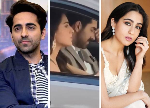 Ayushmann Khurrana–Sara Ali Khan film set