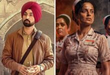 Diljit Dosanjh and Kangana